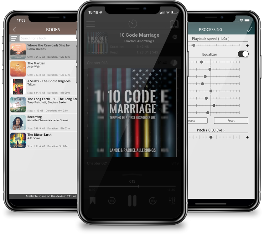 Audiobook 10 Code Marriage by Rachel Allerdings