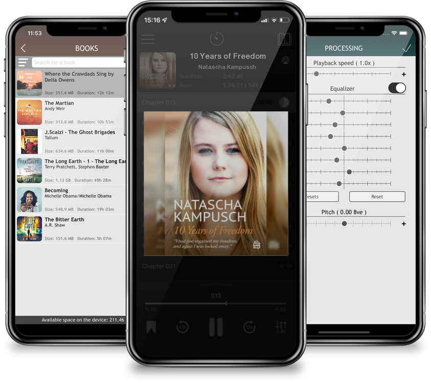 Audiobook 10 Years of Freedom by Natascha Kampusch