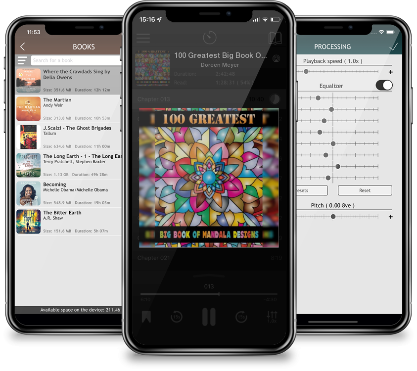 Audiobook 100 Greatest Big Book Of Mandala Designs: Mandalas Coloring Book 100 Unique Mandalas Coloring Book For Adult Stress Relaxation Beautiful Mandala ... M by Doreen Meyer