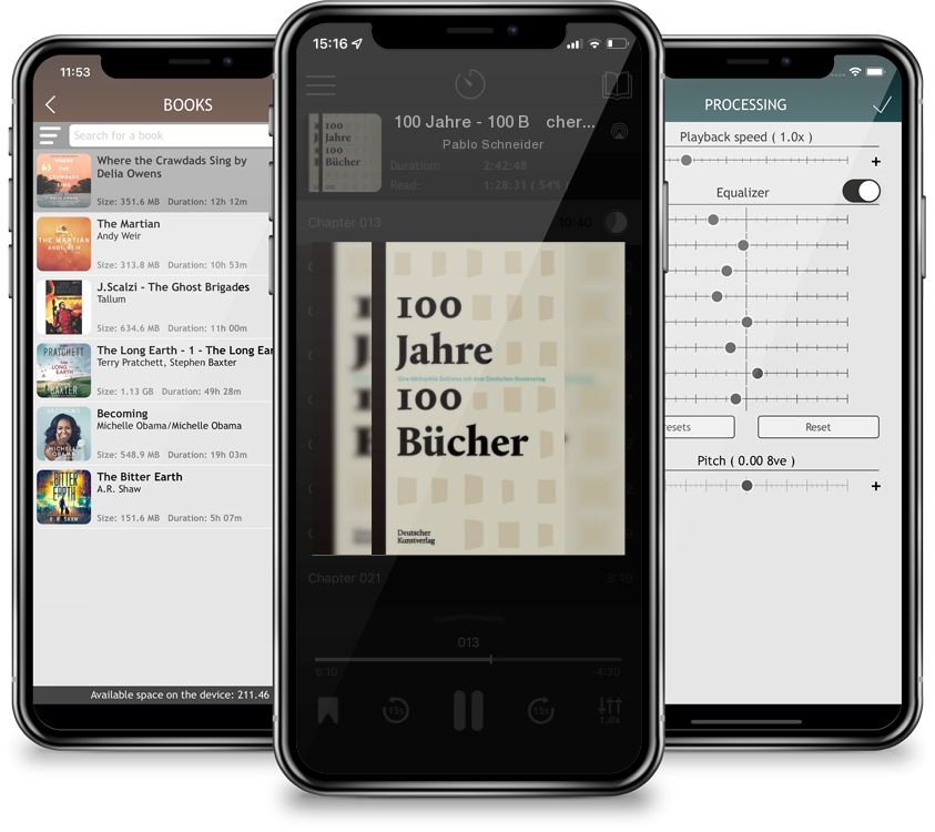 Audiobook 100 Jahre - 100 Bücher: Eine Bibliophile Jahrhundertreise Mit Dem Deutschen Kunstverlag by Pablo Schneider