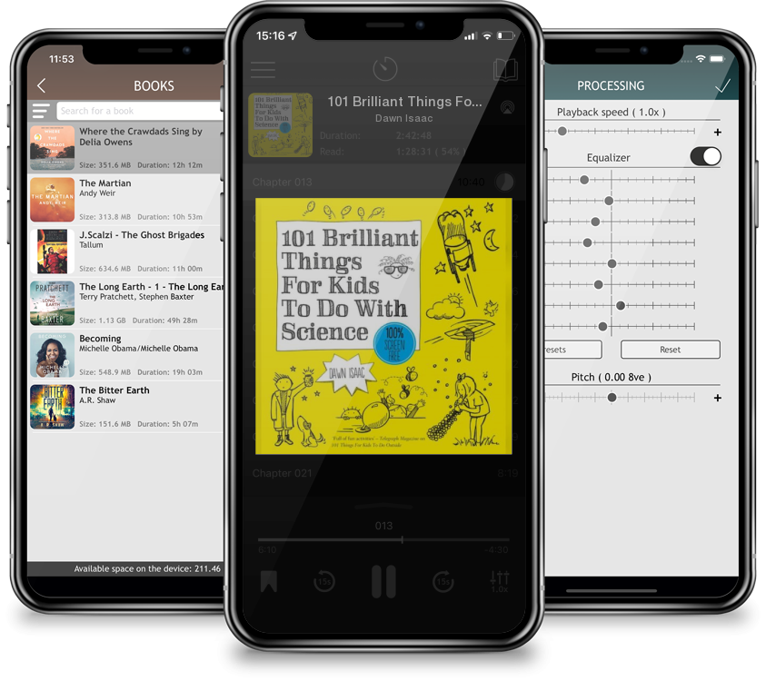 Audiobook 101 Brilliant Things For Kids To Do With Science by Dawn Isaac
