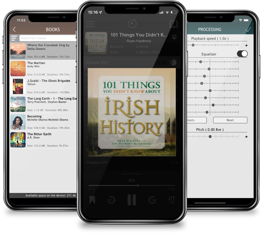Listen 101 Things You Didn't Know About Irish History: The People, Places, Culture, and Tradition of the Emerald Isle by Ryan Hackney in MP3 Audiobook Player for free