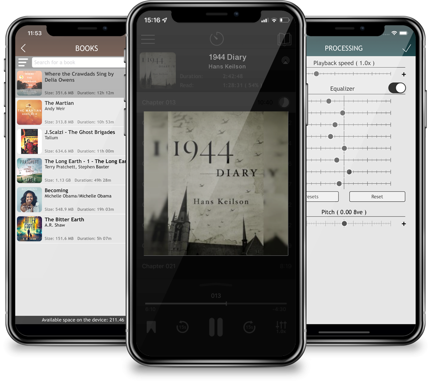 Audiobook 1944 Diary by Hans Keilson