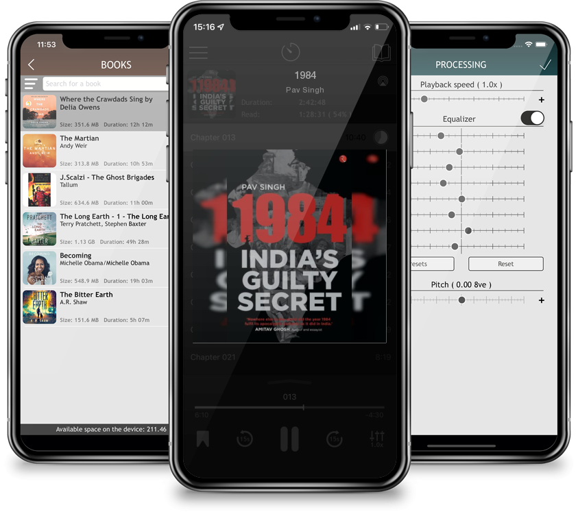 Listen 1984 by Pav Singh in MP3 Audiobook Player for free