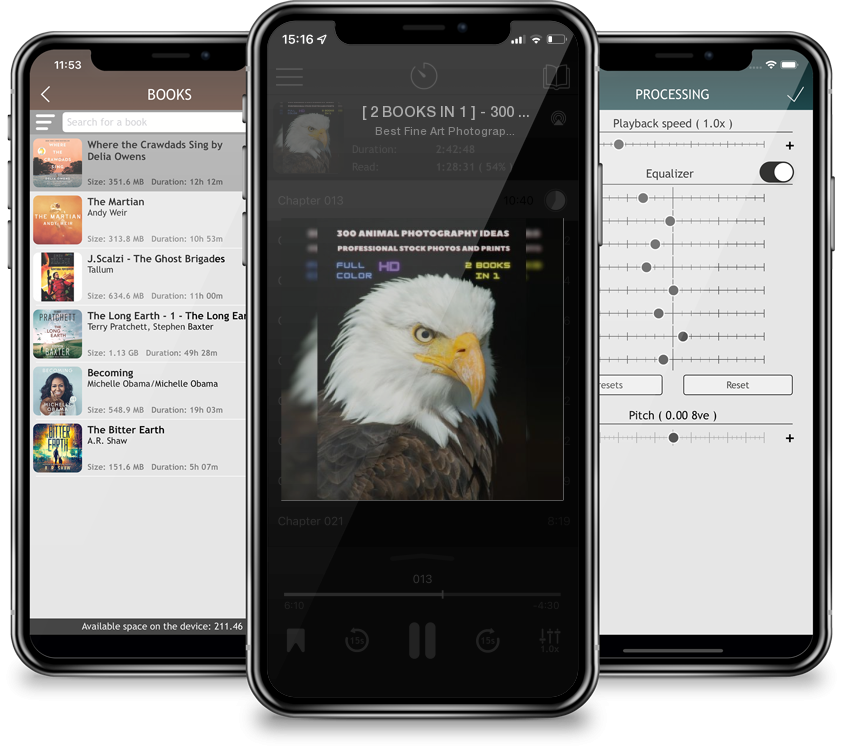 Audiobook [ 2 BOOKS IN 1 ] - 300 Animal Photography Ideas - Professional Stock Photos And Prints - Full Color Hd: This Book Includes 2 Photo Albums - Animal Pic by Best Fine Art Photography Books