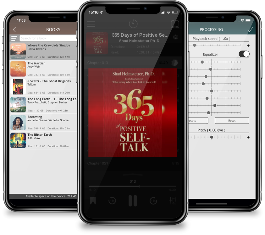 Audiobook 365 Days of Positive Self-Talk by Shad Helmstetter Ph. D.
