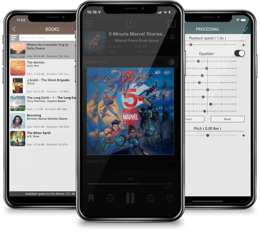 Audiobook 5-Minute Marvel Stories (5-Minute Stories) by Marvel Press Book Group