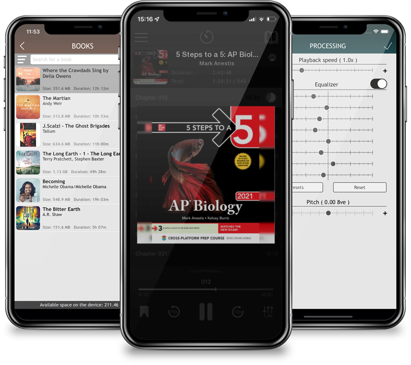 Audiobook 5 Steps to a 5: AP Biology 2021 by Mark Anestis