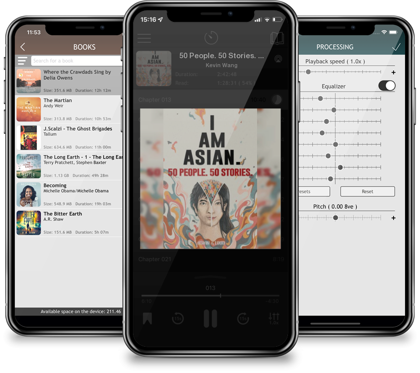 Audiobook 50 People. 50 Stories. I AM ASIAN. by Kevin Wang