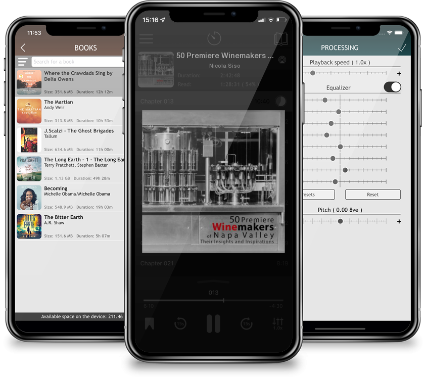 Audiobook 50 Premiere Winemakers of Napa Valley: Their Insights and Inspirations by Nicola Siso