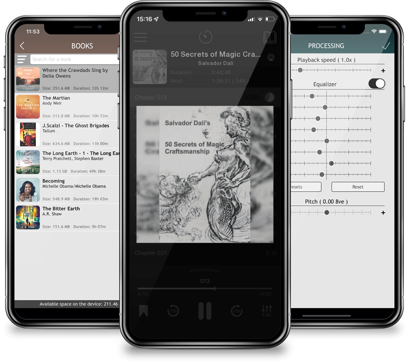 Audiobook 50 Secrets of Magic Craftsmanship by Salvador Dali