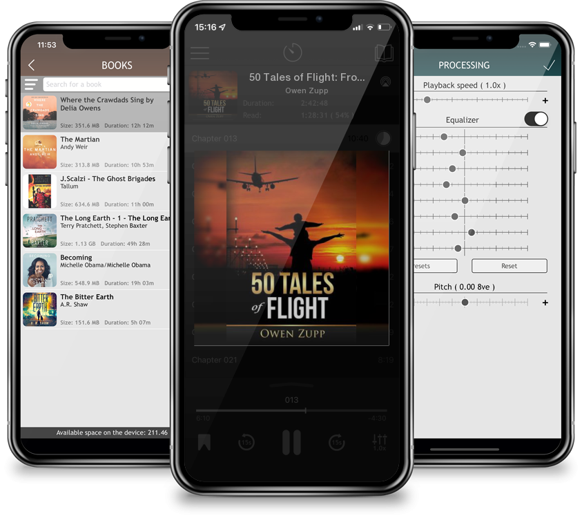 Audiobook 50 Tales of Flight: From Biplanes to Boeings. by Owen Zupp