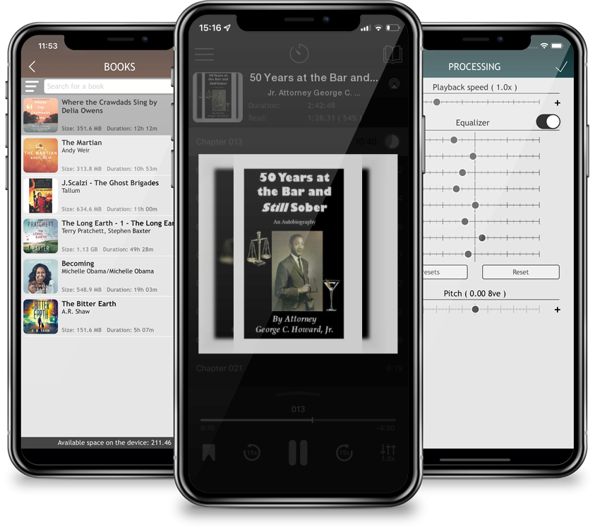 Audiobook 50 Years at the Bar and Still Sober: An Autobiography by Jr. Attorney George C. Howard