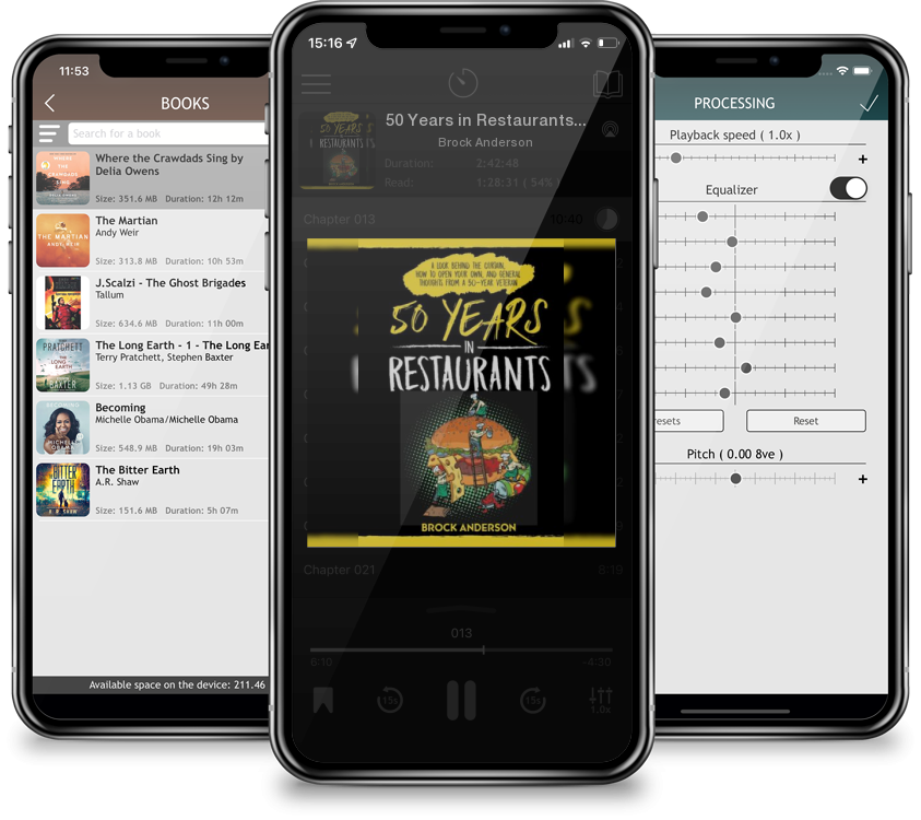 Audiobook 50 Years in Restaurants: A Look Behind the Curtain, How to Open Your Own, and General Thoughts from a 50-Year Veteran by Brock Anderson