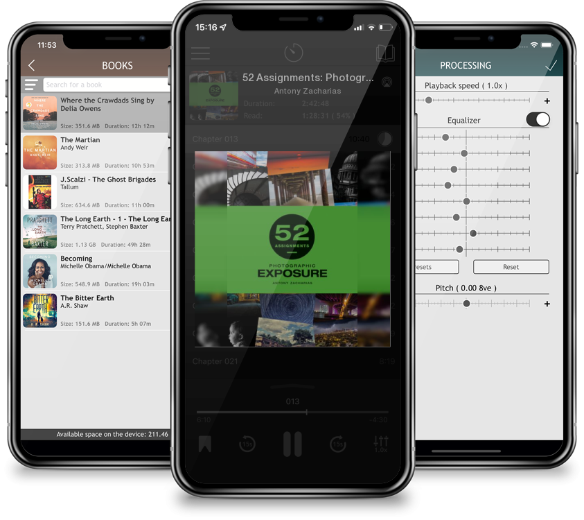 Audiobook 52 Assignments: Photographic Exposure by Antony Zacharias