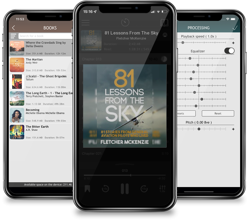 Audiobook 81 Lessons From The Sky by Fletcher McKenzie