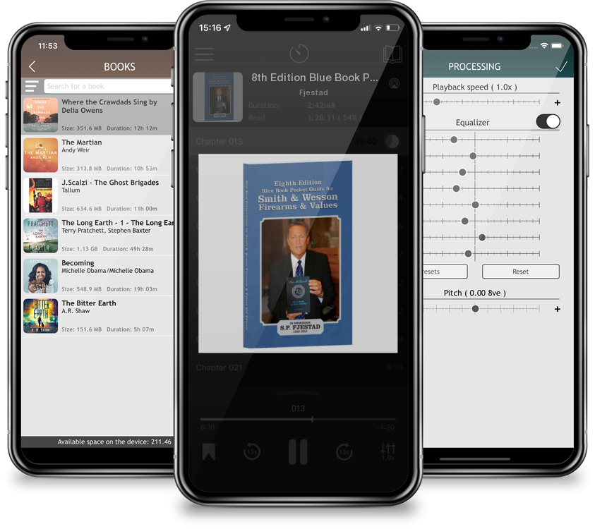 Audiobook 8th Edition Blue Book Pocket Guide for Smith and Wesson Firearms and Values by Fjestad