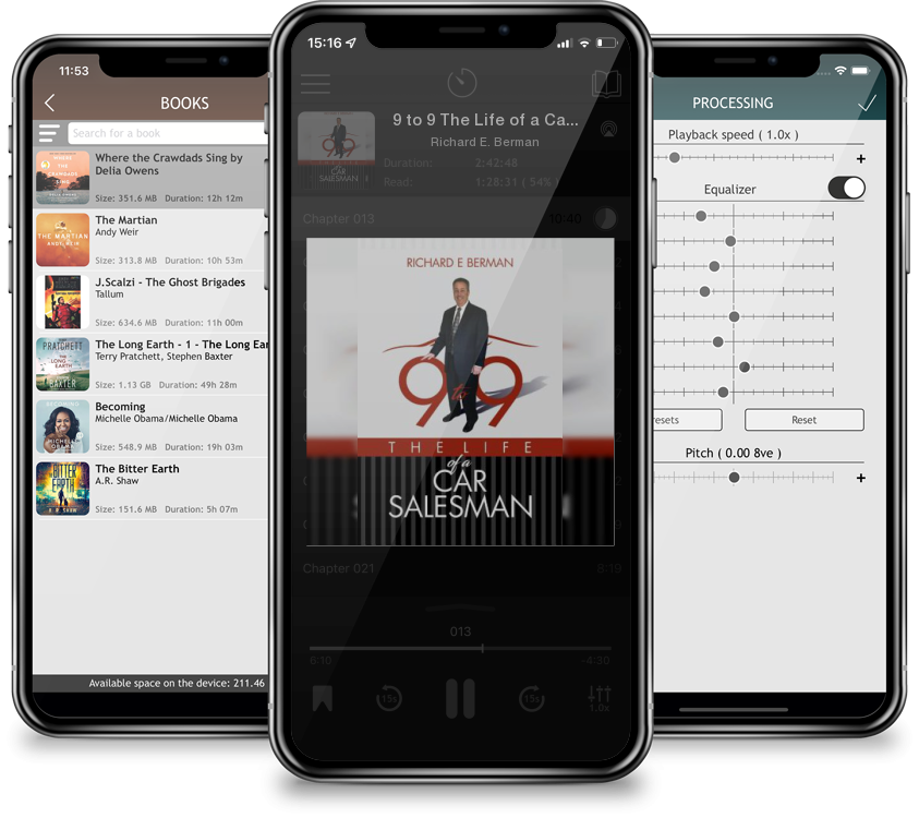 Audiobook 9 to 9 The Life of a Car Salesman by Richard E. Berman