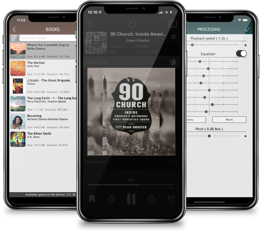 Audiobook 90 Church: Inside America\'s Notorious First Narcotics Squad by Dean Unkefer