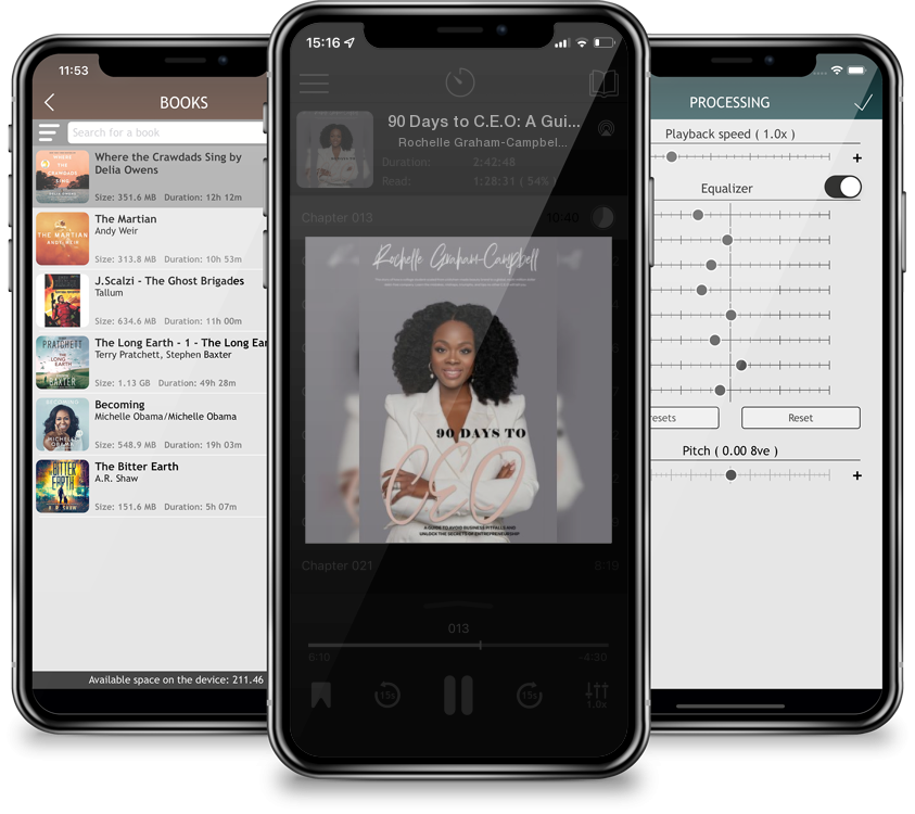 Audiobook 90 Days to C.E.O: A Guide To Avoid Business Pitfalls And Unlock The Secrets Of Entrepreneurship by Rochelle Graham-Campbell