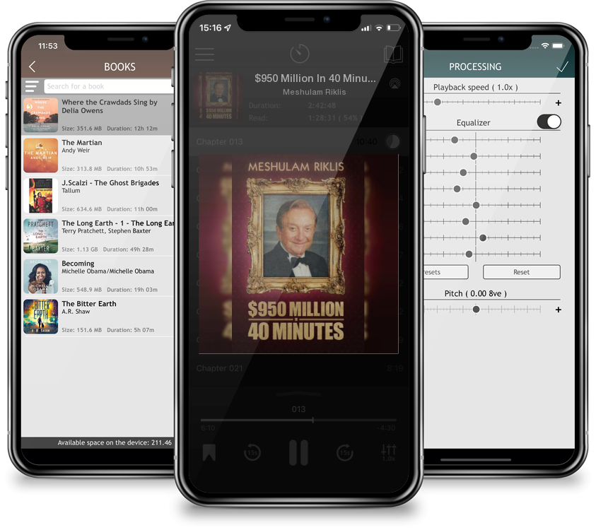 Audiobook $950 Million In 40 Minutes by Meshulam Riklis