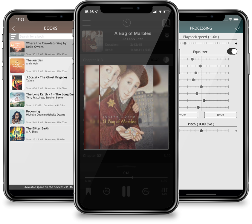 Audiobook A Bag of Marbles by Joseph Joffo