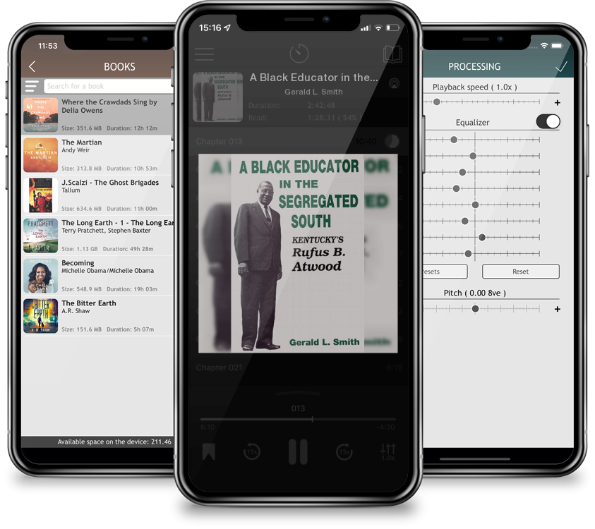 Audiobook A Black Educator in the Segregated South: Kentucky\'s Rufus B. Atwood by Gerald L. Smith