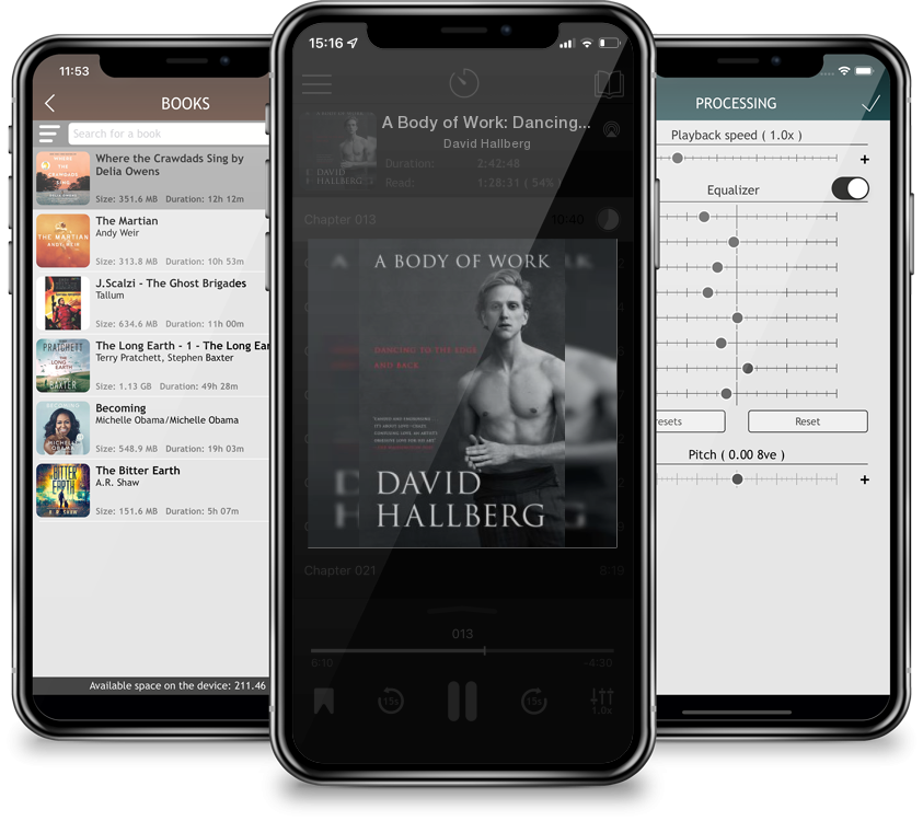 Audiobook A Body of Work: Dancing to the Edge and Back by David Hallberg
