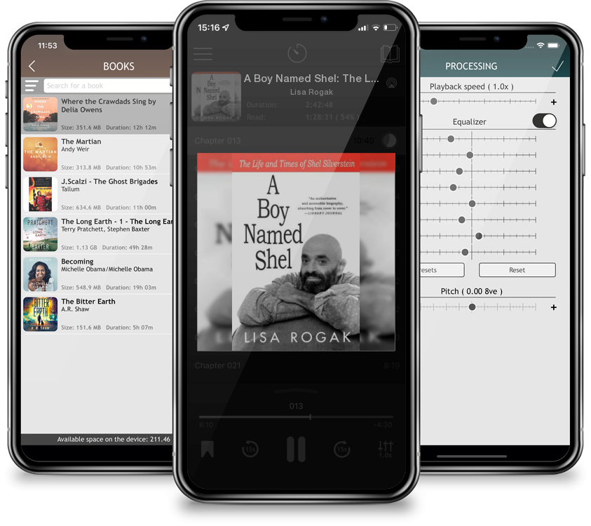 Audiobook A Boy Named Shel: The Life and Times of Shel Silverstein by Lisa Rogak