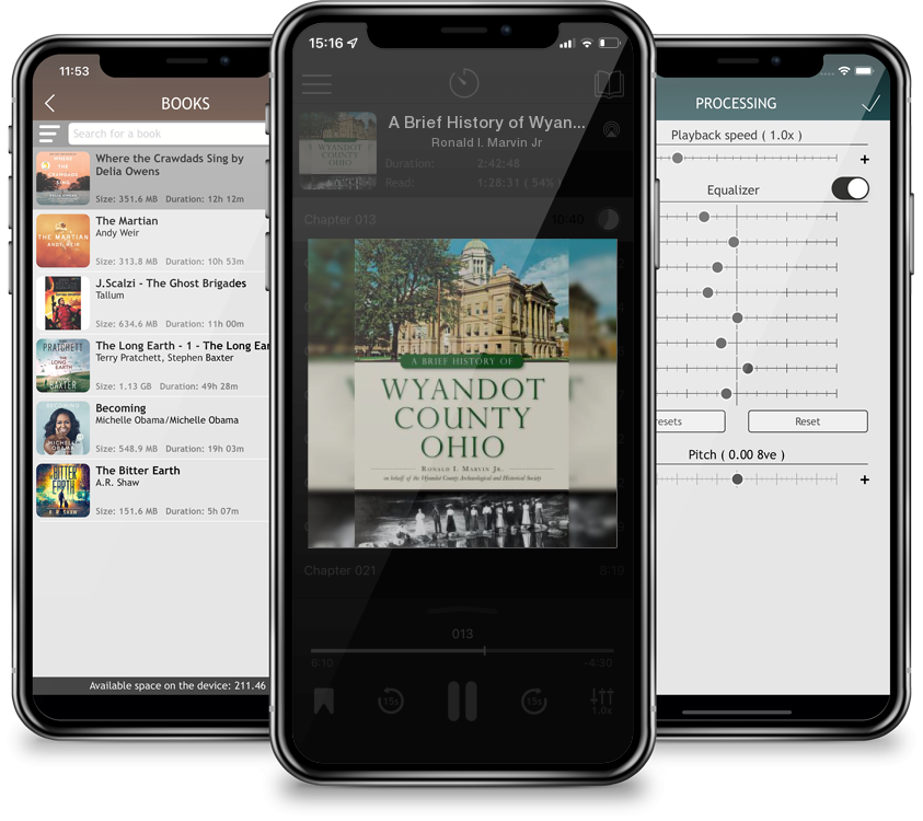 Audiobook A Brief History of Wyandot County, Ohio by Ronald I. Marvin Jr