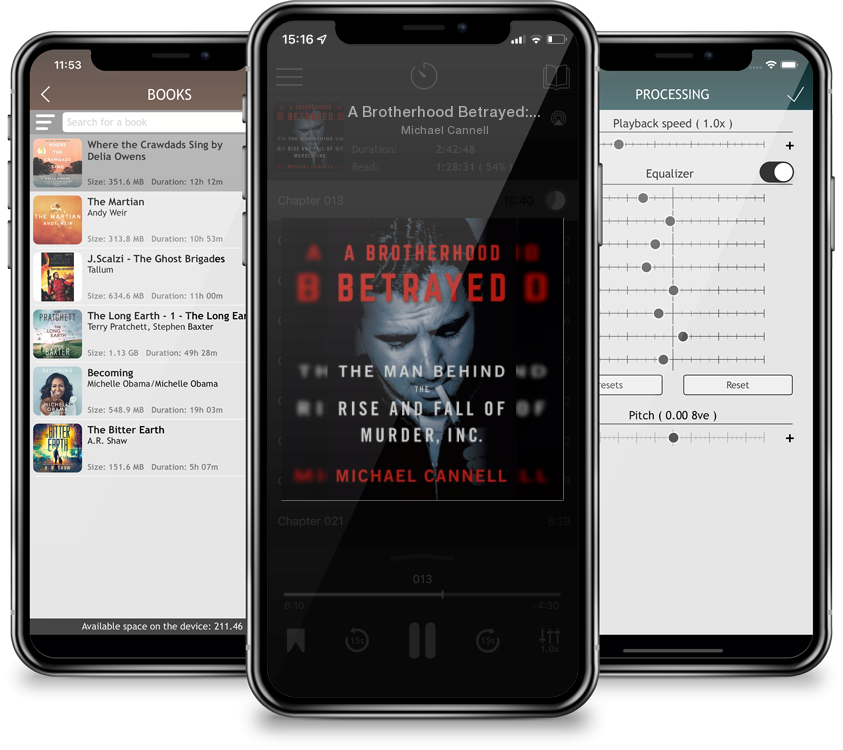 Audiobook A Brotherhood Betrayed: The Man Behind the Rise and Fall of Murder, Inc. by Michael Cannell