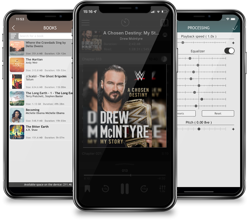 Audiobook A Chosen Destiny: My Story by Drew McIntyre