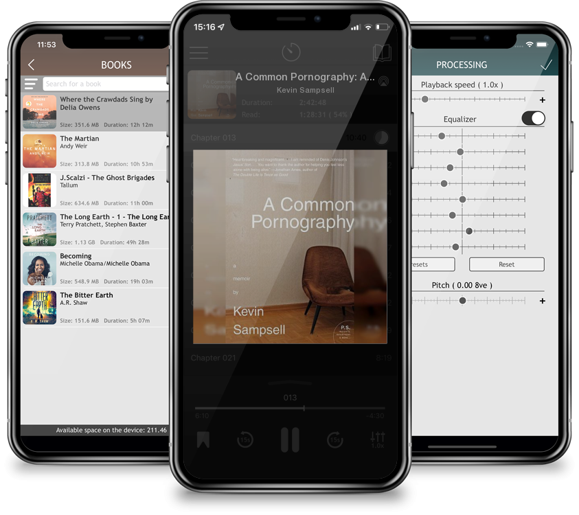 Audiobook A Common Pornography: A Memoir by Kevin Sampsell