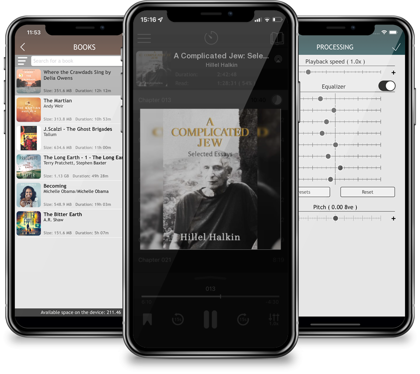 Audiobook A Complicated Jew: Selected Essays by Hillel Halkin