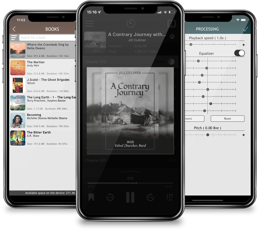 Audiobook A Contrary Journey with Velvel Zbarzher, Bard by Jill Culiner
