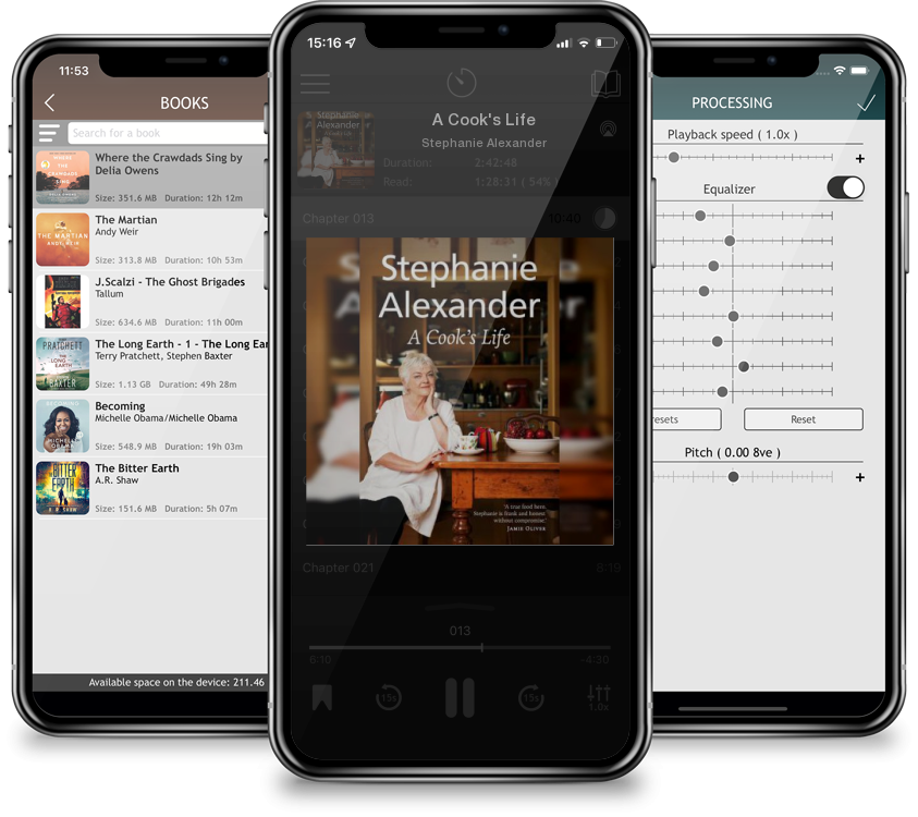 Audiobook A Cook\'s Life by Stephanie Alexander