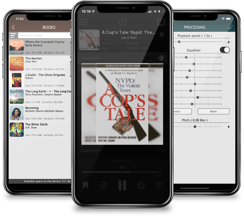 Audiobook A Cop\'s Tale: Nypd: The Violent Years by Jim O'Neil