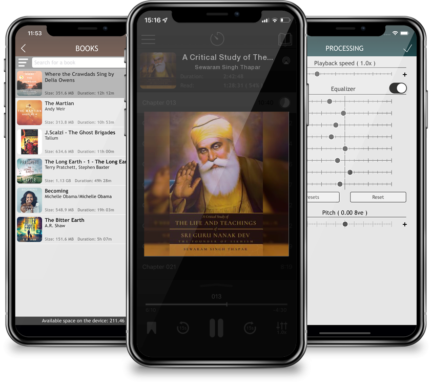Audiobook A Critical Study of The Life and Teachings of Sri Guru Nanak Dev: The Founder of Sikhism by Sewaram Singh Thapar