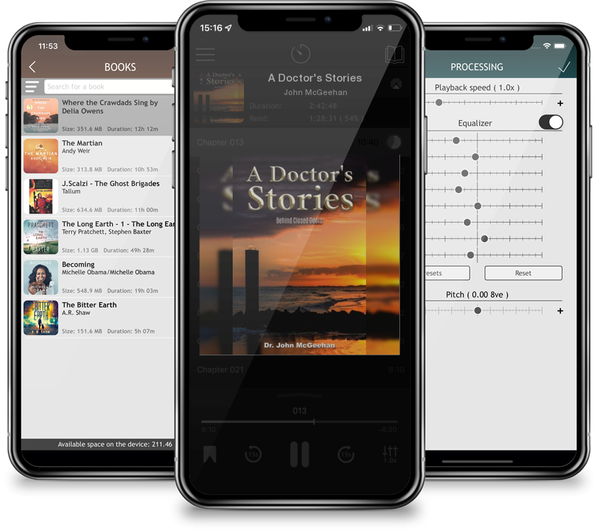 Audiobook A Doctor\'s Stories by John McGeehan