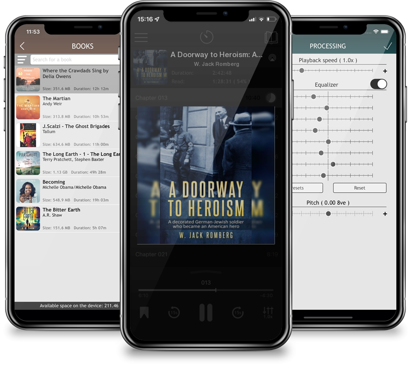 Audiobook A Doorway to Heroism: A decorated German-Jewish Soldier who became an American Hero by W. Jack Romberg