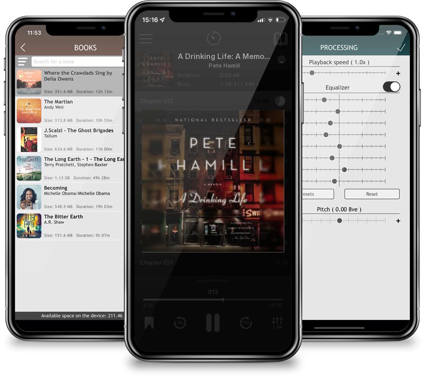 Audiobook A Drinking Life: A Memoir by Pete Hamill