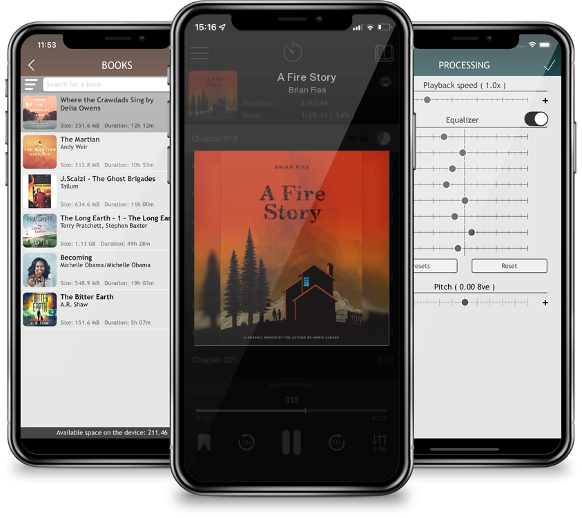 Audiobook A Fire Story by Brian Fies