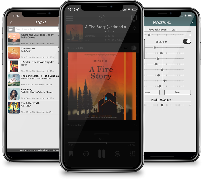 Audiobook A Fire Story (Updated and Expanded Edition) by Brian Fies