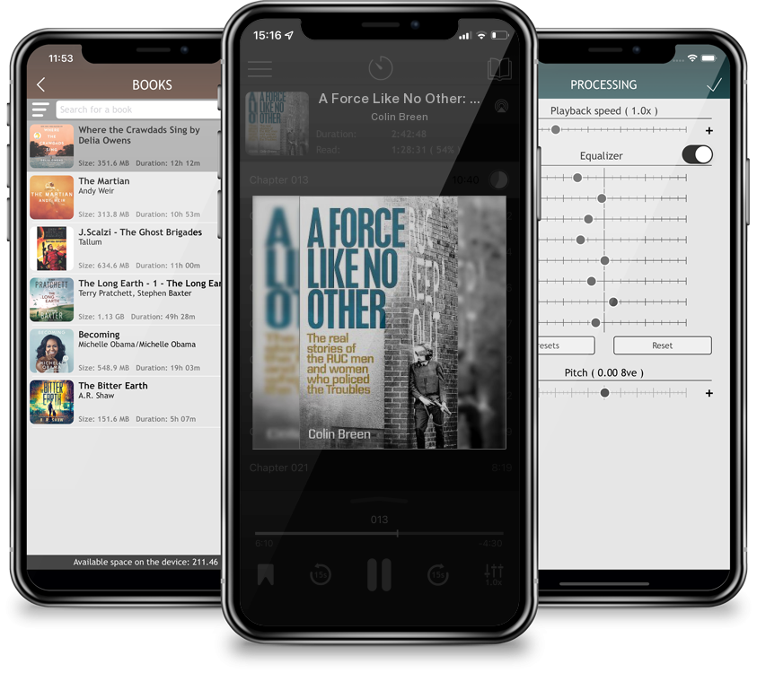 Audiobook A Force Like No Other: The Real Stories of the Ruc Men and Women Who Policed the Troubles by Colin Breen