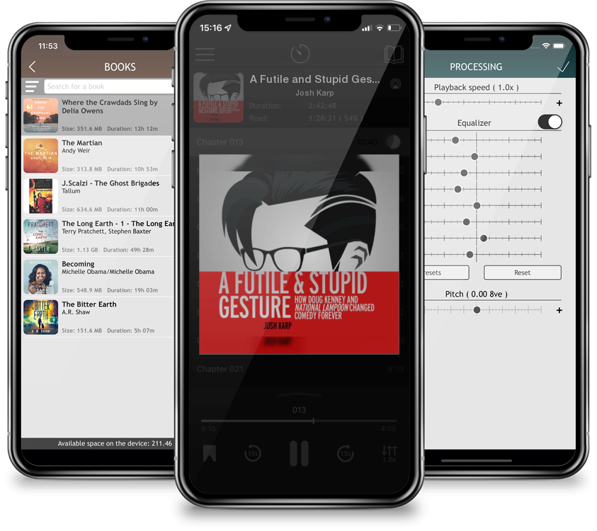 Audiobook A Futile and Stupid Gesture: How Doug Kenney and National Lampoon Changed Comedy Forever (MP3 CD) by Josh Karp