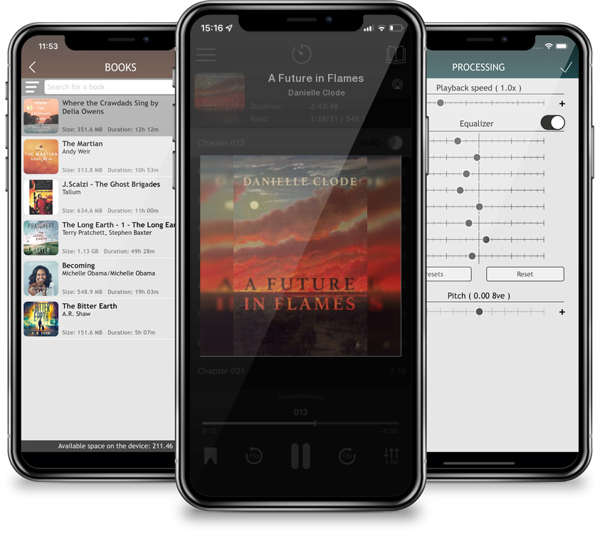 Audiobook A Future in Flames by Danielle Clode