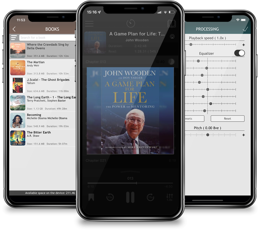 Audiobook A Game Plan for Life: The Power of Mentoring by John Wooden
