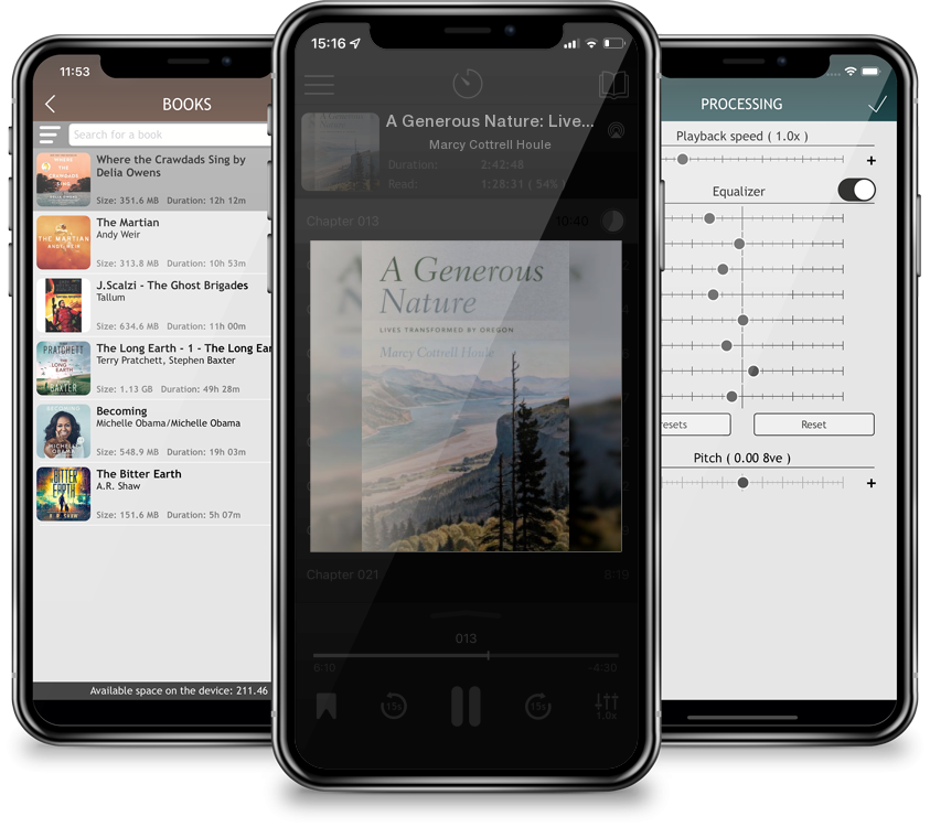 Audiobook A Generous Nature: Lives Transformed by Oregon by Marcy Cottrell Houle
