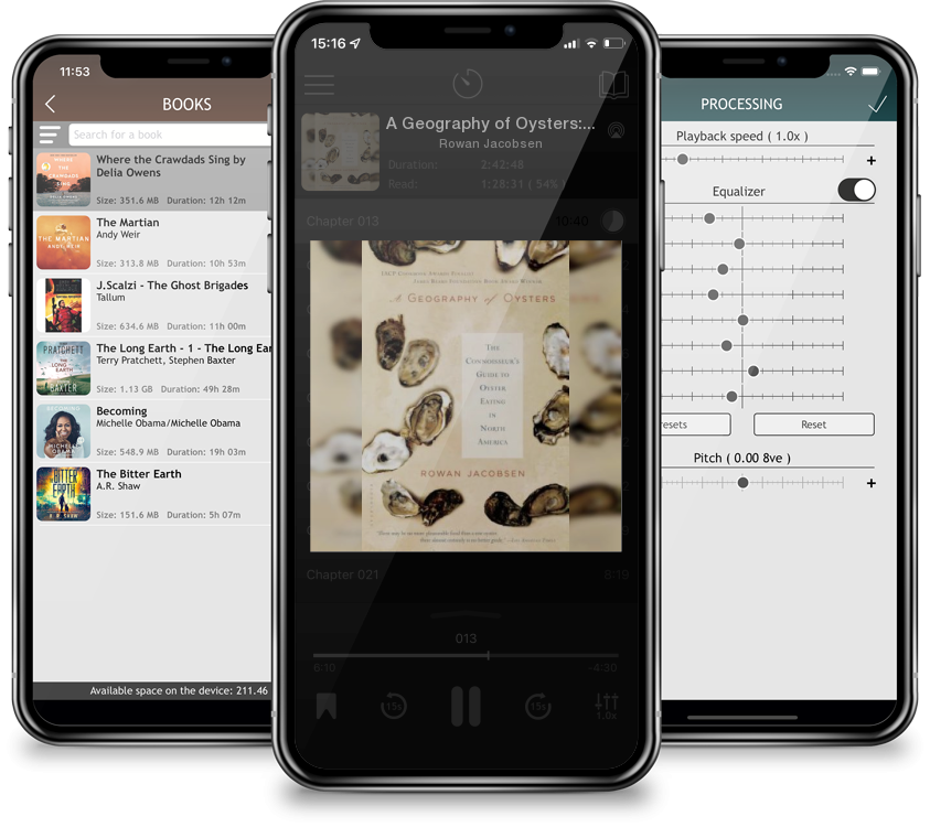 Audiobook A Geography of Oysters: The Connoisseur\'s Guide to Oyster Eating in North America by Rowan Jacobsen