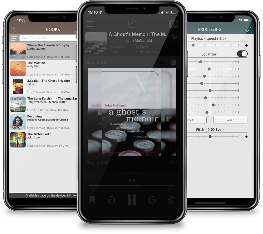 Audiobook A Ghost\'s Memoir: The Making of Alfred P. Sloan\'s My Years with General Motors by John McDonald